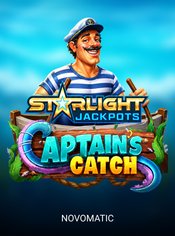 Starlight Jackpots Captain's Catch slot by Novomatic