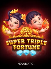 Super Triple Fortune slot by Novomatic
