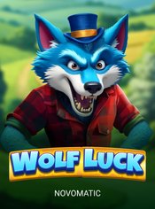 Wolf Luck slot by Novomatic