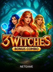 3 Witches: Bonus Combo slot by NetGame