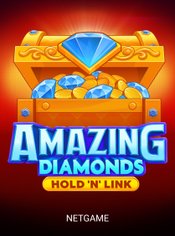 Amazing Diamonds: Hold 'N' Link slot by NetGame