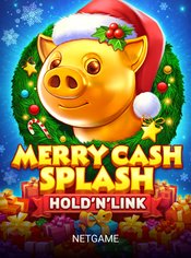 Merry Cash Splash: Hold 'N' Link slot by NetGame