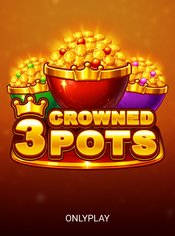 3 Crowned Pots slot by Onlyplay