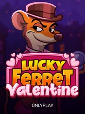 Lucky Ferret Valentine slot by Onlyplay