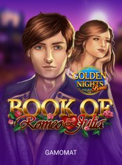 Book of Romeo and Julia GDN slot by Gamomat