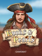 Books and Pearls slot by Gamomat