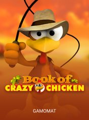 Book of Crazy Chicken slot by Gamomat