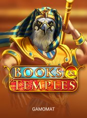 Books & Temples slot by Gamomat