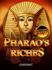 Pharaos Riches RHFP slot by Gamomat