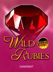 Wild Rubies RHFP slot by Gamomat