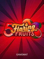 5 Flaring Fruits slot by Gamomat