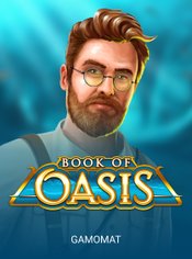 Book of Oasis slot by Gamomat