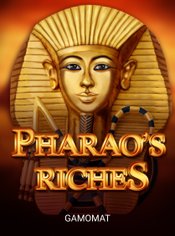 Pharao's Riches slot by Gamomat