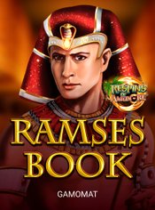 Ramses Book Respins of Amun Re slot by Gamomat