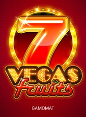 Vegas Fruits slot by Gamomat