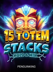 15 Totem Stacks: Hold & Win slot by Penguin King