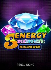 3 Energy Diamonds: Hold & Win slot by Penguin King
