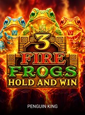 3 Fire Frogs: Hold & Win slot by Penguin King