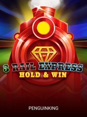 3 Rail Express: Hold & Win slot by Penguin King