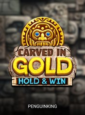 Carved in Gold: Hold & Win slot by Penguin King