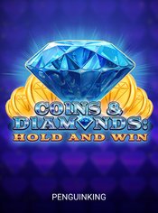 Coins & Diamonds: Hold & Win slot by Penguin King