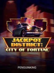 Jackpot District: City of Fortune slot by Penguin King