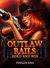 Outlaw Rails: Hold & Win slot by Penguin King