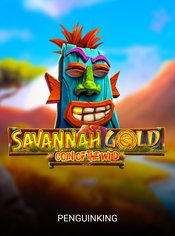 Savannah Gold: Coin of the Wild slot by Penguin King