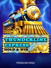 Thunderline Express: Hold & Win slot by Penguin King