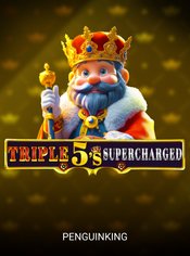 Triple 5's: Supercharged slot by Penguin King