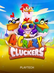 4 Crazy Cluckers slot by PlayTech
