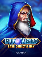 Blue Wizard: Cash Collect & Link slot by PlayTech