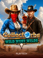 Collect Orbs: Wild West Wilds slot by PlayTech