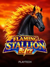 Flaming Stallion Blitz slot by PlayTech