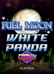 Full Moon: White Panda Powerplay Jackpot slot by PlayTech
