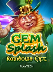 Gem Splash Rainbows Gift slot by PlayTech