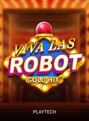 Gold Hit: Viva Las Robot slot by PlayTech