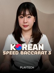 Korean Speed Baccarat 3 slot by PlayTech