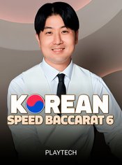 Korean Speed Baccarat 6 slot by PlayTech