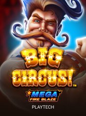 Mega Fire Blaze Big Circus slot by PlayTech