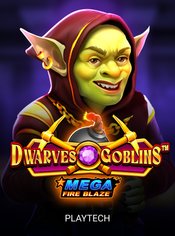 Mega Fire Blaze: Dwarves and Goblins slot by PlayTech