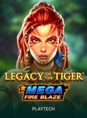 Mega Fire Blaze: Legacy of the Tiger slot by PlayTech
