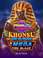 Mega Fire Blaze: Khonsu God of Moon Powerplay Jackpot slot by PlayTech