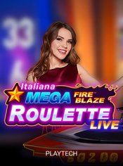 Mega Fire Blaze Roulette Italiana slot by PlayTech