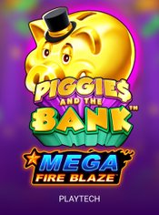Mega Fire Blaze: Piggies and the Bank slot by PlayTech
