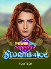 Storms of Ice Power Play Jackpot slot by PlayTech