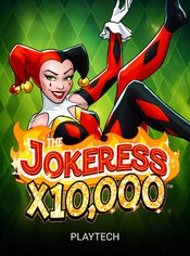 The Jokeress 10000 slot by PlayTech