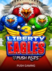 3 Liberty Eagles slot by Push Gaming