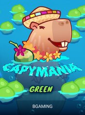 Capymania Green slot by BGaming