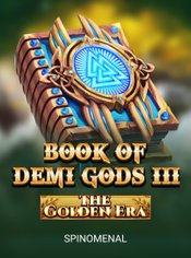 Book of Demi Gods III - The Golden Era slot by Spinomenal